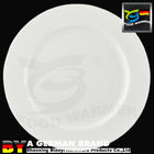 Solid White Porcelain Serving Dishes Round Rim Microwave Safe Quick Easy Reheating